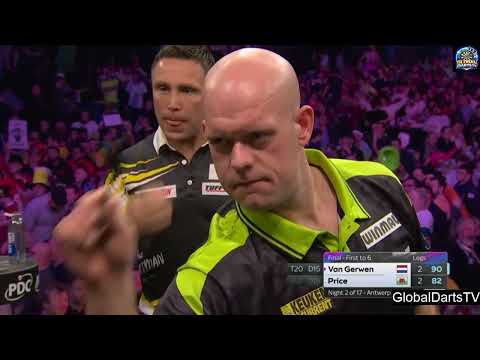 Gerwyn Price vs Michael van Gerwen 2026 BetMGM Premier League Night 2 FINAL