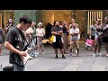 Beat It Amazing Guitar Performance In The Street