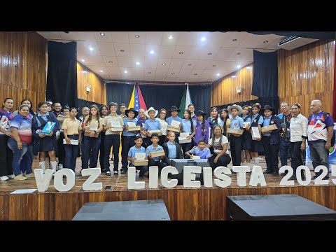 CDCEEB ofreció con orgullo el estadal "La Voz Liceísta 2025"