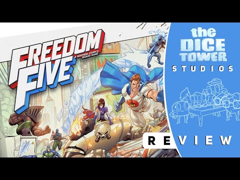 Freedom Five: A Sentinel Comics Board Game - YouTube Video