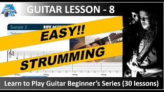 Online Guitar lessons Easy Strumming Guitar lessons for beginners