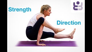 Strength from Direction. Intermediate Iyengar Yoga