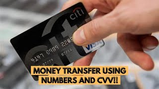 How Can I Transfer Money With Only Card Number And CVV?
