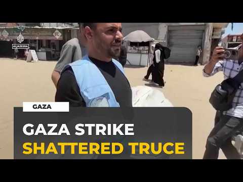 Gaza Ceasefire Shattered: The Human Cost of Jabalia’s Latest Strike