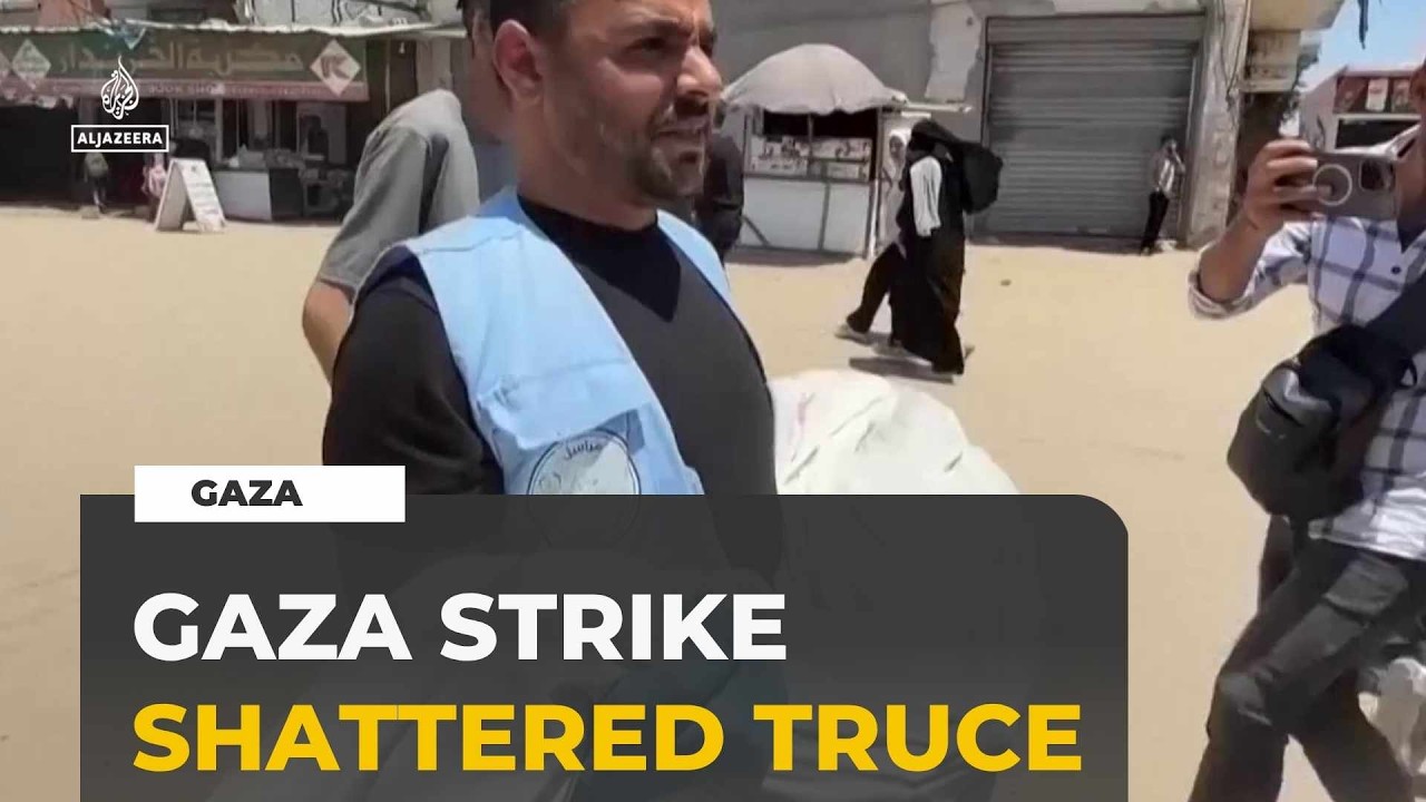 Gaza Ceasefire Shattered: The Human Cost of Jabalia’s Latest Strike