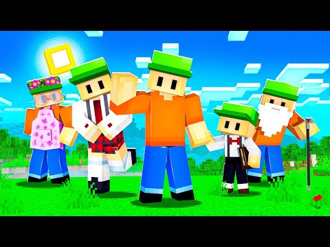 VI PRESENTO LA FAMIGLIA DI STUMBLE GUYS - MINECRAFT ITA