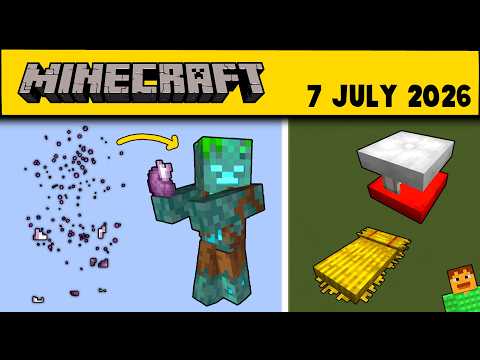 Teleporting Drowned, New Entity, Straw beds | 26.3 snapshot 3 Minecraft update