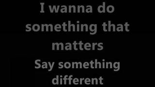 Kristin Chenoweth - I Was Here Lyrics