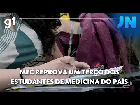 JN: Ministério da Educação reprova um terço dos estudantes de medicina do país