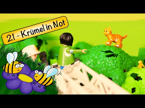 PLAYMOBIL® Familie Biene - Folge 21 - Krümel in Not 🐈🚒😱