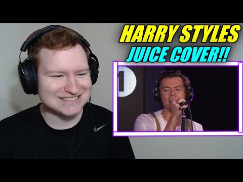 Harry Styles - Juice (Lizzo cover) in the Live Lounge REACTION!!!