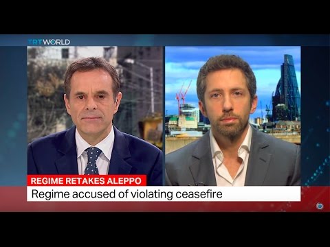 Sharif Nashashibi speaks to TRT World on Aleppo