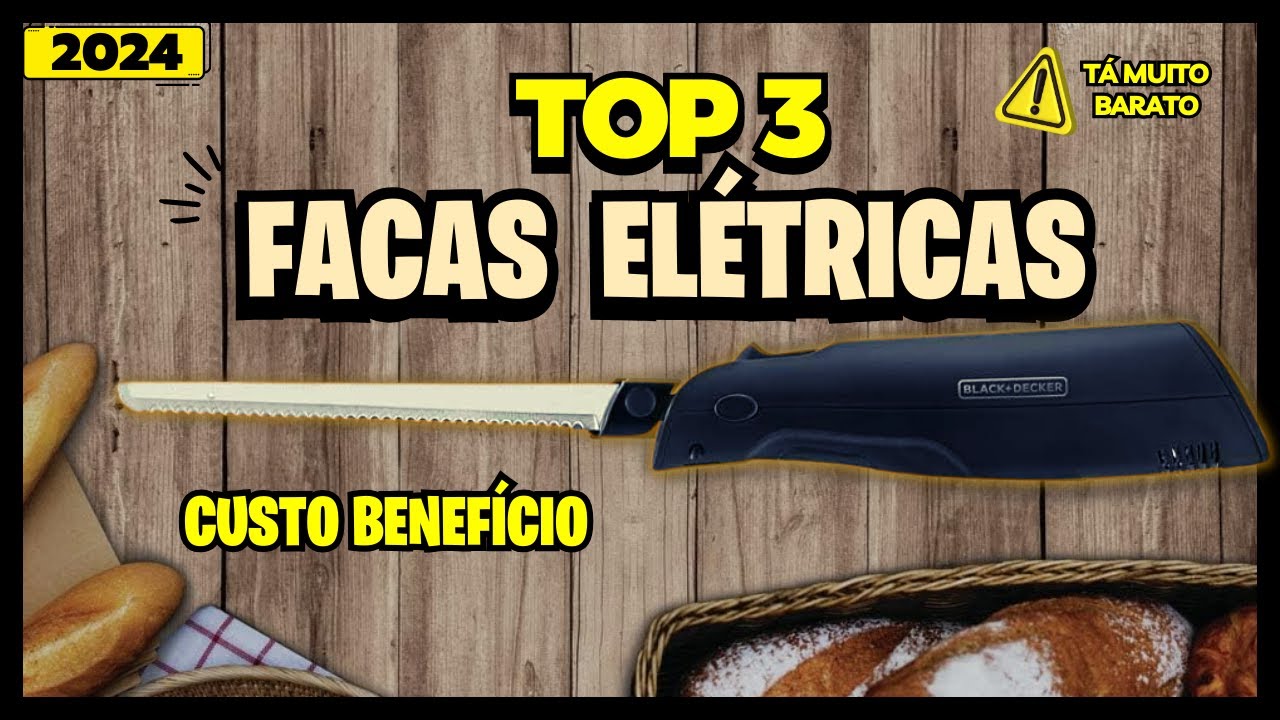 Miniatura da avaliação em vídeo de Faca Elétrica Mondial FA-01 100W 110V Preto
