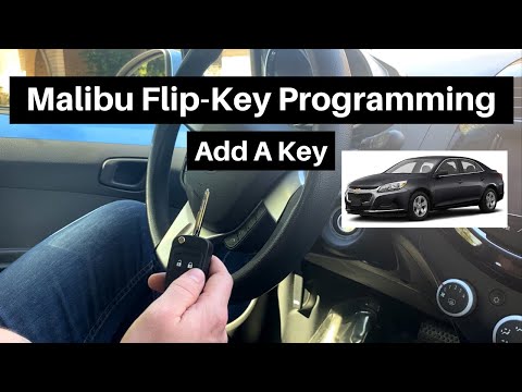 How To Program A Chevy Malibu Flip Key Remote Fob 2013 - 2016 DIY Chevrolet Add Flip-Key Tutorial