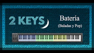 2 Keys Bateria Baladas y Pop Funciones y Tutorial en Kontakt