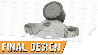 Final yoke / speedo design for the Suzuki Bandit Cafe Racer project