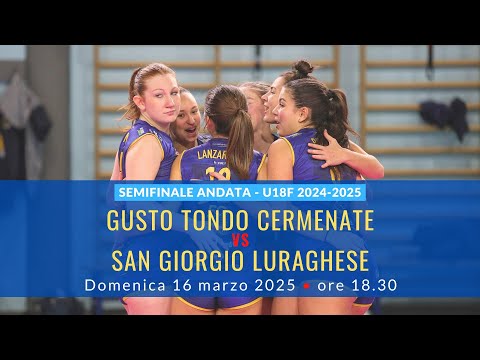 U18f: Gusto Tondo Cermenate - San Giorgio Luraghese