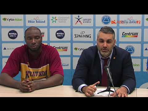FIBA EUROPE CUP | KERAVNOS vs BELFIUS MONS HAINAUT  - PRESS CONFERENCE