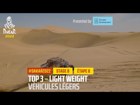 Light Weight Vehicles Top 3 presented by Soudah Development - Stage 8 - #Dakar2022