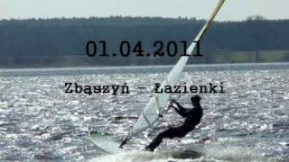 preview picture of video '01.04.2011 - Windsurfing w Zbąszyniu.mpg'