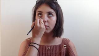 Natural glow make-up look