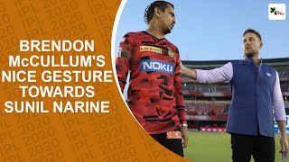 IPL 2020: This gesture from KKR coach Brendon McCullum towards Sunil Narine will earn respect