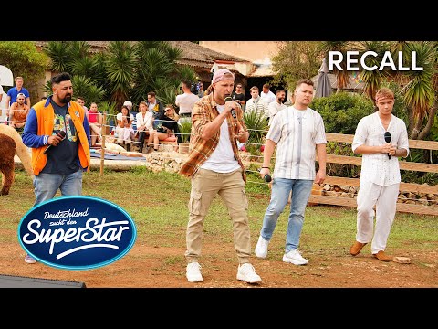 David, Bobby, Julian & Adriano: Another Love (Tom Odell) | Recall | DSDS 2023
