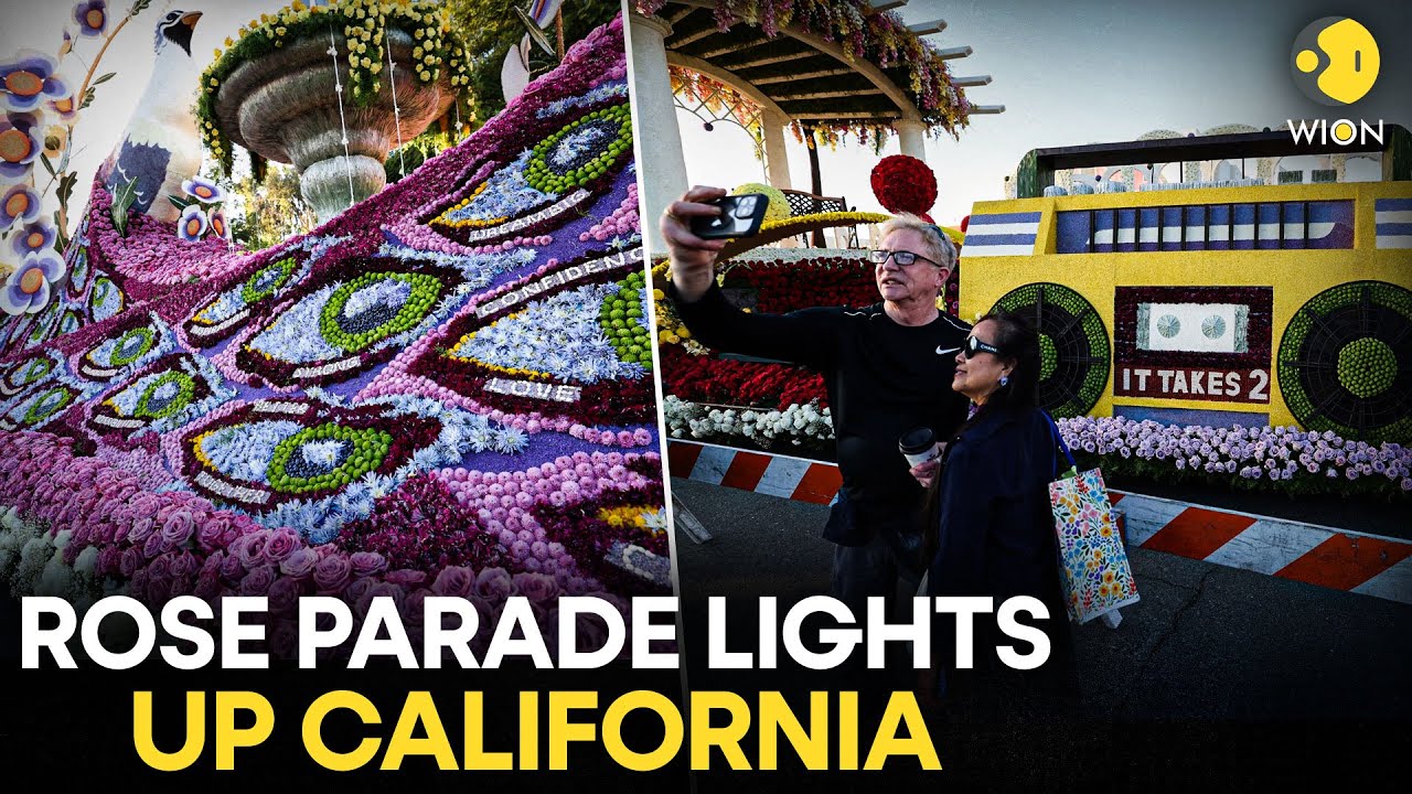 Rose Parade LIVE: Pasadena Hosts 137th Rose Parade as Floral Floats and Marching Bands Fill Streets
