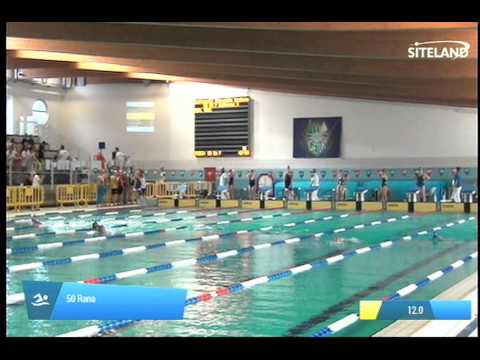 Serie 3 dei 50 Rana  Assoluti Femmine Master - Campionati Regionali Masters 2014 di Veneto e Friuli