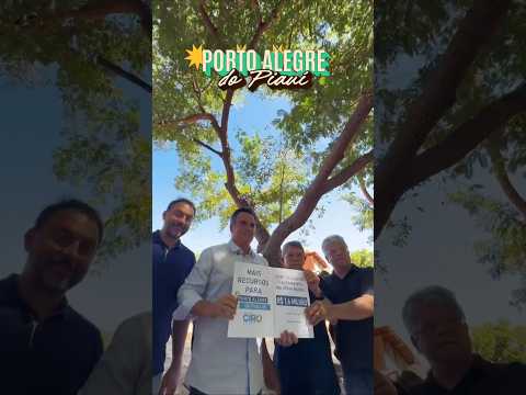 Ciro Nogueira - Porto Alegre do Piauí segue avançando!