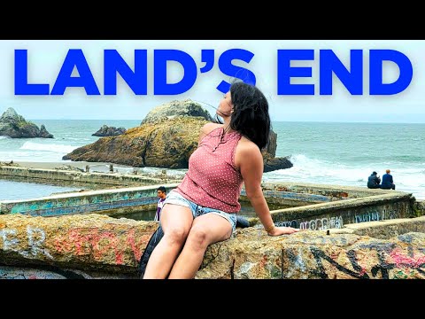 🌥️ Exploring Land’s End, San Francisco | Cloudy Day Coastal Views 🌊✨@landsend 