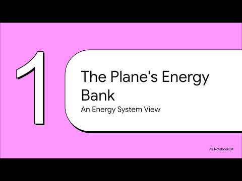 The Physics of Flight - How to Fly a Plane and Manage Energy?