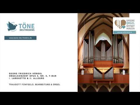 Händel Orgelkonzert F Dur Sätze 1&2