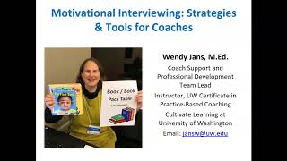 February 2018 Coach Webinar-Motivational Interviewing Strategies and Tools for Coaches