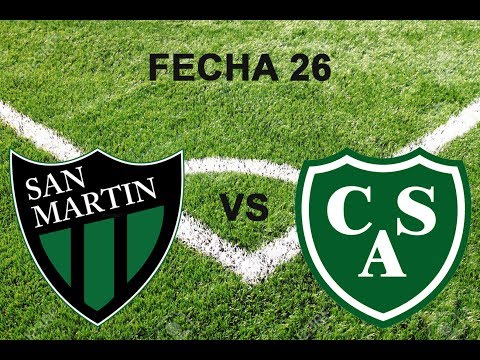 San Martín de SJ 4 - Sarmiento de Junín 2. Fecha 26 (HD)