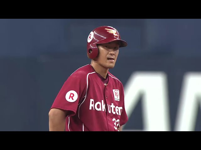 【9回表】イーグルス・銀次 ライト線へのタイムリー2ベースヒット!! 2016/8/19 Bs-E