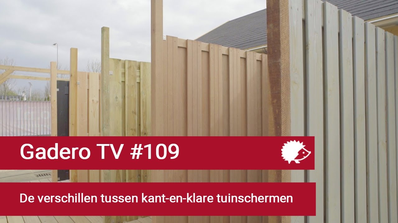 #109 De verschillen tussen kant-en-klare tuinschermen
