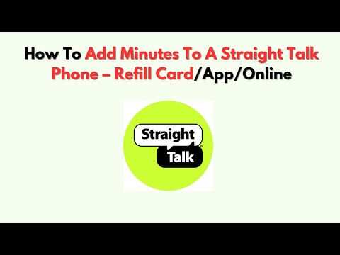 Straight Talk Plan Refill