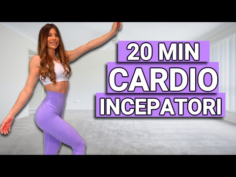 20 DE MINUTE CARDIO INCEPATORI | Arde Calorii - Antrenament De Intensitate Mica