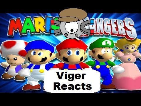 Viger Reacts to SMG4's "Mighty Morphin' Mario Rangers"