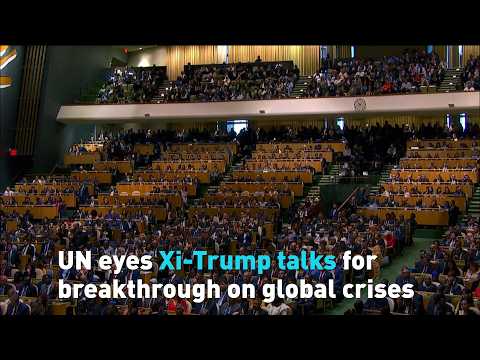 UN eyes Xi-Trump talks for breakthrough on global crises