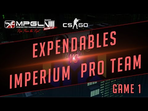 Expendables vs Imperium Pro Team - Mineski Pro Gaming League S8 CS:GO - Game 1 [Week 1]