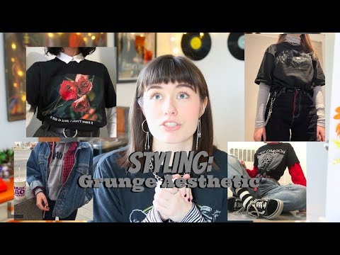 How To Style Grunge Aesthetic Outfits // Tips + 5 Outfit Ideas