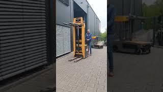 Jungheinrich EJC16 Triplex pallet stacker for sale - Image 4 | Machineryline ZW Jungheinrich EJC16 Triplex pallet stacker | Image 4 - Machineryline