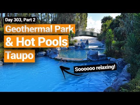 ♨️ Bể bơi nước nóng Wairakei Terraces ở Taupo – Gap Year na Nova Zelândia