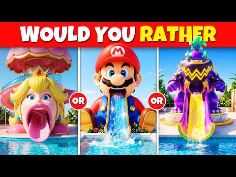 Would You Rather: Super Mario Galaxy Movie Edition! 🍄