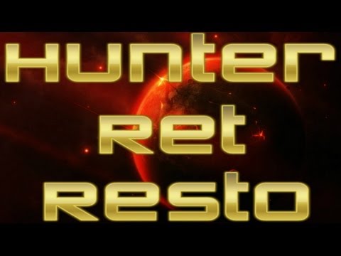 90 BM Hunter PvP (1080p) Hunter Ret pally Resto Druid 3v3 - World of Warcraft BattleMasterPvP