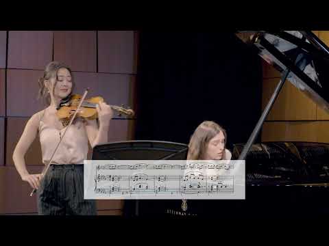 Debussy — Clair de Lune (Excerpt) | Simone Porter & Natalie Nedvetsky, Live at Steinway Hall NYC