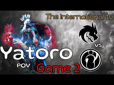 The International 10 | Team Spirit vs IG | Game 2 | Yatoro Drow Ranger POV | LOWER BRACKER