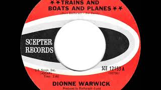 1966 HITS ARCHIVE: Trains And  Boats And Planes - Dionne Warwick (mono 45)